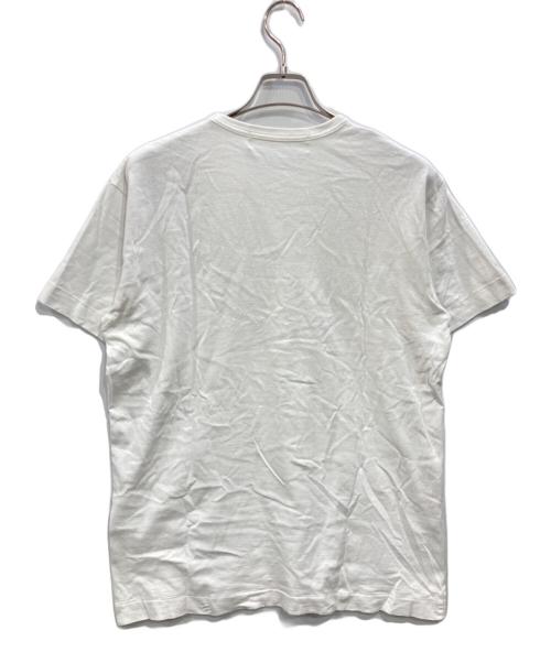 PLAY COMME des GARCONS（プレイコムデギャルソン）PLAY COMME des GARCONS (プレイコムデギャルソン) ハートワッペンTシャツ ホワイト サイズ:XLの古着・服飾アイテム