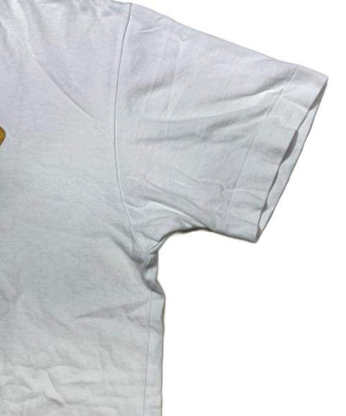 PLAY COMME des GARCONS（プレイコムデギャルソン）PLAY COMME des GARCONS (プレイコムデギャルソン) ハートワッペンTシャツ ホワイト サイズ:XLの古着・服飾アイテム