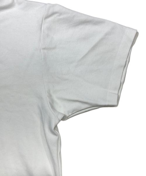 Acne studios（アクネ ストゥディオス）ACNE STUDIOS (アクネ ストゥディオス) ネックプリントTシャツ ホワイト サイズ:Ｓの古着・服飾アイテム