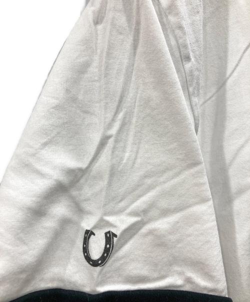 WHITE MOUNTAINEERING（ホワイトマウンテ二アニング）WHITE MOUNTAINEERING (ホワイトマウンテ二アニング) Disney (ディズニー) POCKET RINGER T-SHIRT ホワイト サイズ:2の古着・服飾アイテム