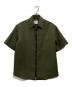 OAMC（オーエーエムシー）の古着「ジップアップS/Sシャツ」｜オリーブ