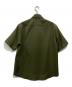 OAMC (オーエーエムシー) ジップアップS/Sシャツ オリーブ サイズ:S：18000円