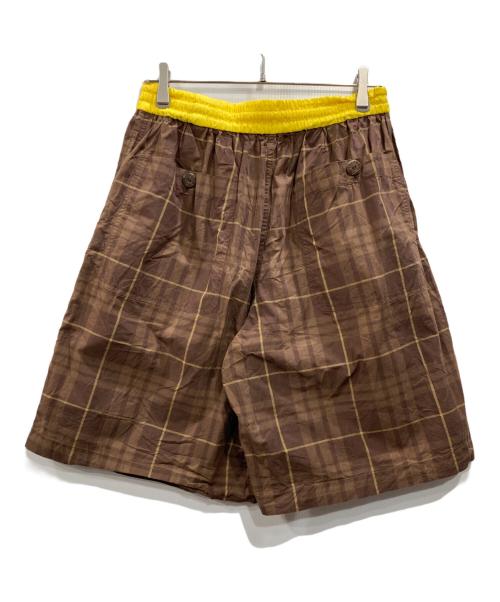 FUMITO GANRYU（フミトガンリュウ）FUMITO GANRYU (フミトガンリュウ) ハーフパンツ ブラウン サイズ:3の古着・服飾アイテム