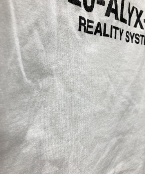 1017 ALYX 9SM（テンセブンティーン アリクス ナインエスエム）1017 ALYX 9SM (アリクス) ロゴTシャツ ホワイト サイズ:Mの古着・服飾アイテム