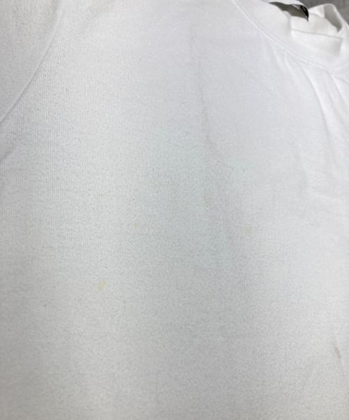 TTT MSW（ティー）TTT MSW (ティー) フラワーワッペンTシャツ ホワイト サイズ:Lの古着・服飾アイテム