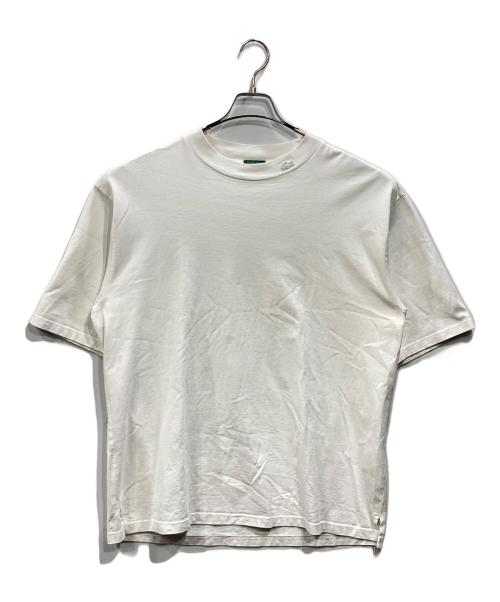 LACOSTE（ラコステ）LACOSTE (ラコステ) ロゴワッペンTシャツ ホワイト サイズ:Lの古着・服飾アイテム
