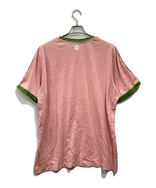 adidas（アディダス）adidas (アディダス) 半袖Tシャツ ピンク サイズ:2XLの古着・服飾アイテム