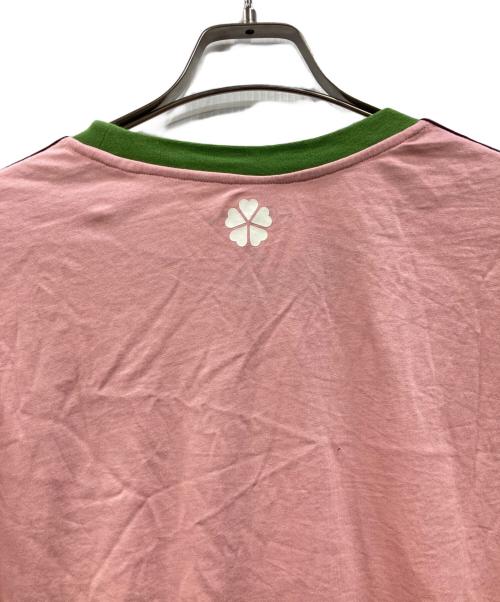 adidas（アディダス）adidas (アディダス) 半袖Tシャツ ピンク サイズ:2XLの古着・服飾アイテム