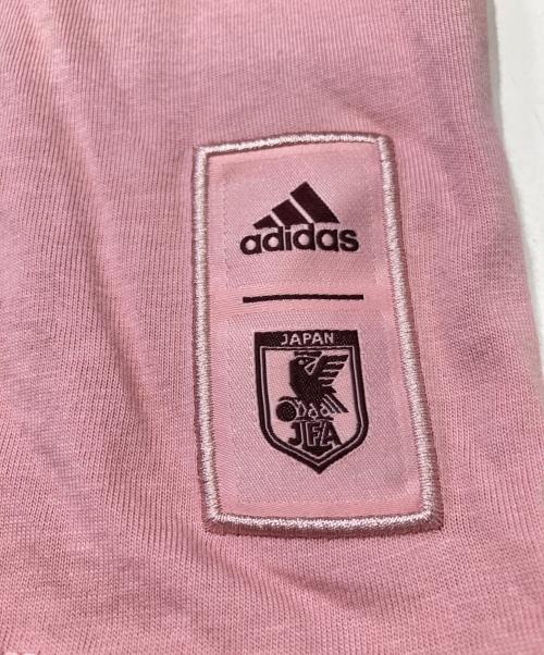 adidas（アディダス）adidas (アディダス) 半袖Tシャツ ピンク サイズ:2XLの古着・服飾アイテム