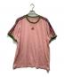 adidas（アディダス）の古着「半袖Tシャツ」｜ピンク