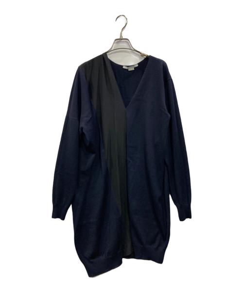 STELLA McCARTNEY（ステラマッカートニー）STELLA McCARTNEY (ステラマッカートニー) 切替ニットワンピース ネイビー サイズ:Lの古着・服飾アイテム