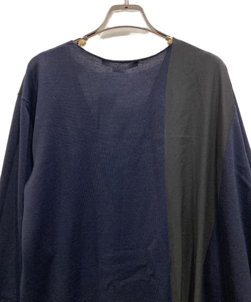 STELLA McCARTNEY（ステラマッカートニー）STELLA McCARTNEY (ステラマッカートニー) 切替ニットワンピース ネイビー サイズ:Lの古着・服飾アイテム