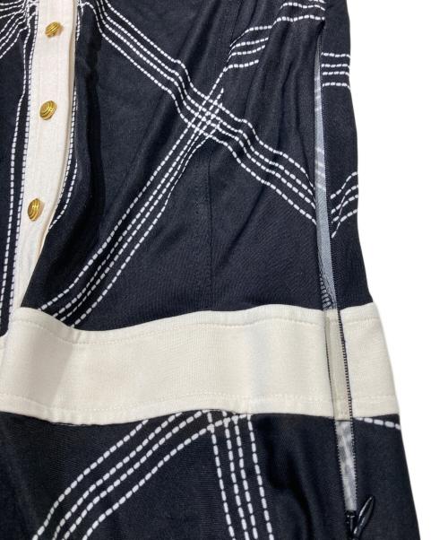 TORY BURCH（トリーバーチ）TORY BURCH (トリーバーチ) シルク混ワンピース ブラック サイズ:XSの古着・服飾アイテム