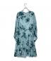 ERDEM (アーデム) フラワー ティアードドレス ブルー サイズ:M 未使用品：19000円
