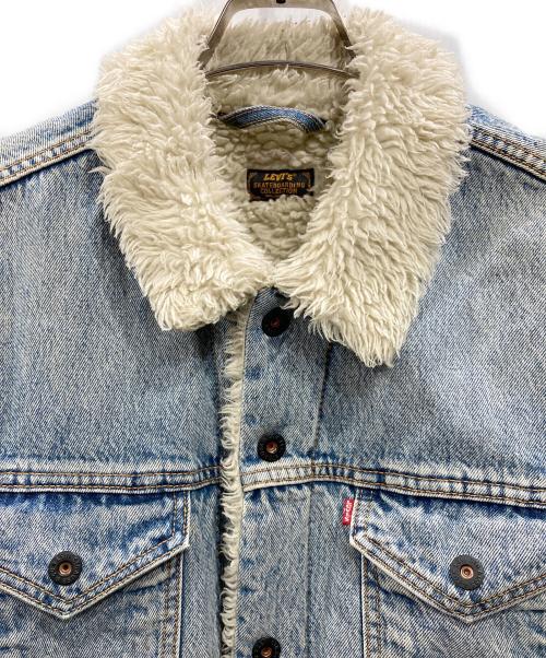 LEVI'S（リーバイス）LEVI'S (リーバイス) SKATE SHERPA TRUCKER インディゴ サイズ:Mの古着・服飾アイテム