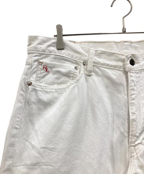 POLO RALPH LAUREN（ポロ・ラルフローレン）POLO RALPH LAUREN (ポロ・ラルフローレン) デニムパンツ ホワイト サイズ:不明の古着・服飾アイテム