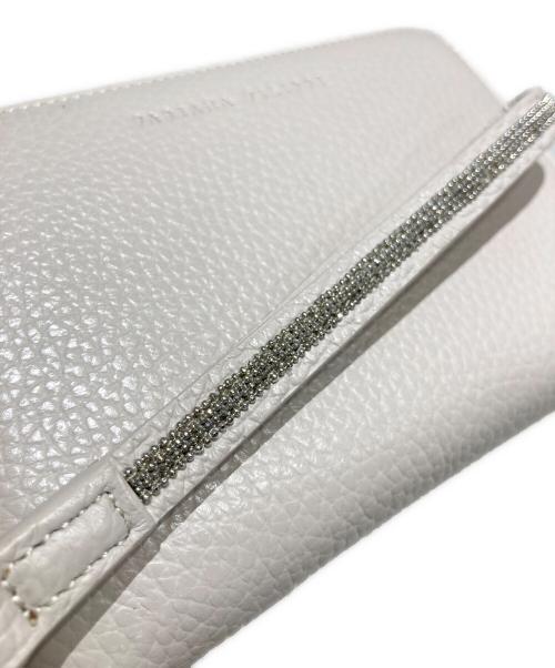 Fabiana Filippi（ファビアナフィリッピ）fabiana filippi (ファビアナフィリッピ) ラウンドファスナー財布 ベージュの古着・服飾アイテム