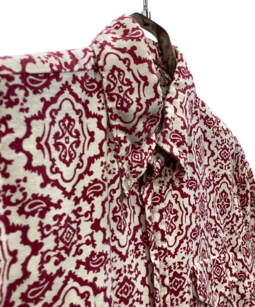 PURITAN（ピューリタン）PURITAN (ピューリタン) 半袖シャツ パープル サイズ:Lの古着・服飾アイテム