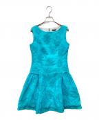 TOCCAトッカ）の古着「刺繍ノースリーブワンピース」｜ブルー