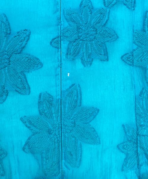 TOCCA（トッカ）TOCCA (トッカ) 刺繍ノースリーブワンピース ブルー サイズ:2の古着・服飾アイテム