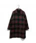 DRESSTERIOR（ドレステリア）の古着「ブリティッシュチェック リバーステンカラーコート」｜マルチカラー