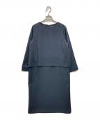 URBAN RESEARCH DOORSアーバンリサーチドアーズ）の古着「レイヤードワンピース」｜ネイビー
