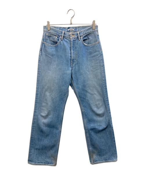 AURALEE（オーラリー）AURALEE (オーラリー) WASHED HARD TWIST DENIM 5P PANTS インディゴ サイズ:30の古着・服飾アイテム