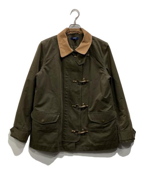 CHAPS（チャップス）CHAPS (チャップス) ファイヤーマンジャケット カーキ サイズ:Lの古着・服飾アイテム