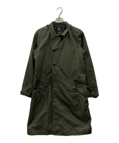 G-STAR RAW（ジースターロゥ）G-STAR RAW (ジースターロゥ) トレンチコート オリーブ サイズ:Mの古着・服飾アイテム