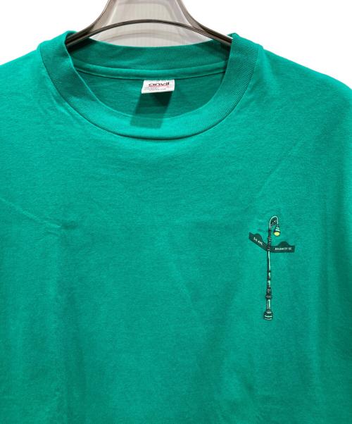 anvil（アンヴィル）anvil (アンヴィル) プリントTシャツ グリーン サイズ:Lの古着・服飾アイテム