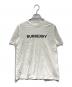 BURBERRY（バーバリー）の古着「ロゴプリントTシャツ」｜ホワイト
