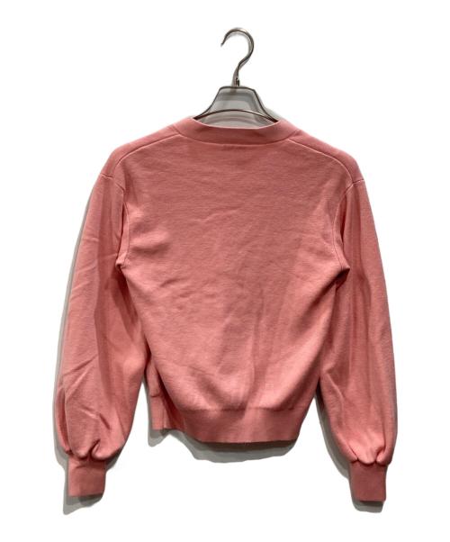 Kate Spade（ケイトスペード）Kate Spade (ケイトスペード) スペード ボタン ライトウェイト カーディガン ピンク サイズ:XSの古着・服飾アイテム