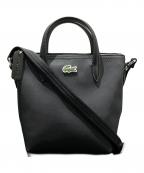 LACOSTEラコステ）の古着「2WAYバッグ」｜ブラック