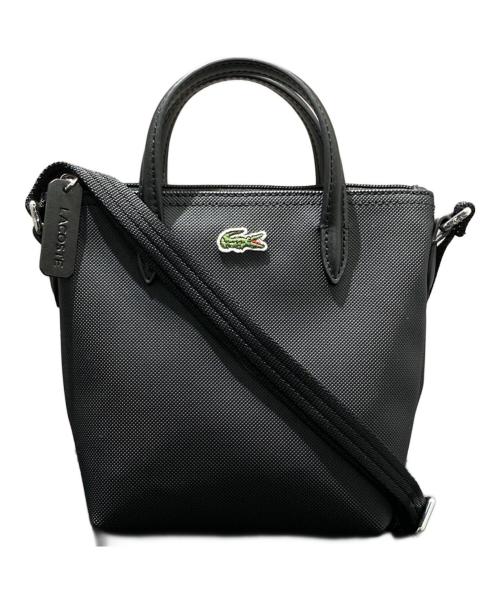 LACOSTE（ラコステ）LACOSTE (ラコステ) 2WAYバッグ ブラックの古着・服飾アイテム