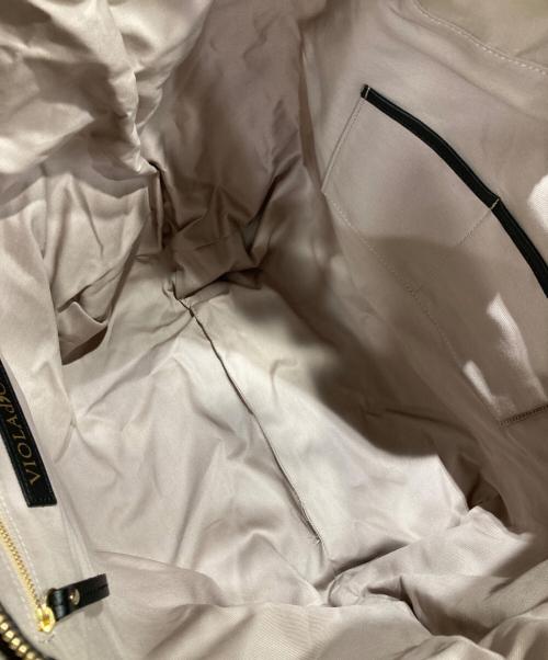 VIOLAd'ORO（ヴィオラドーロ）VIOLAd'ORO (ヴィオラドーロ) トートバッグ ベージュの古着・服飾アイテム