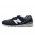 NEW BALANCE (ニューバランス) ローカットスニーカー ブラック サイズ:25㎝：5000円