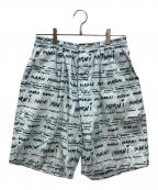 MARNIマルニ）の古着「ウールトロピカルシャーリング1Pショーツ」｜スカイブルー