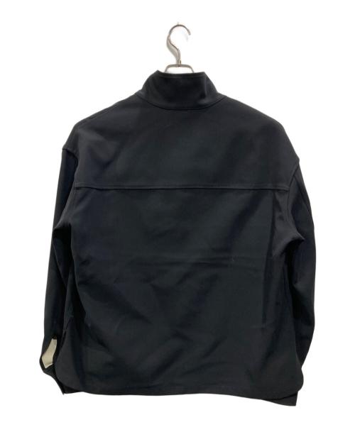 STUDIO NICHOLSON +ZARA（スタジオ ニコルソン ザラ）STUDIO NICHOLSON ＋ZARA (スタジオ ニコルソン ザラ) プルオーバージャケット ブラック サイズ:Lの古着・服飾アイテム