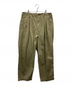 Traditional Weatherwearトラディショナルウェザーウェア）の古着「UNIONSLACKS 301」｜オリーブ