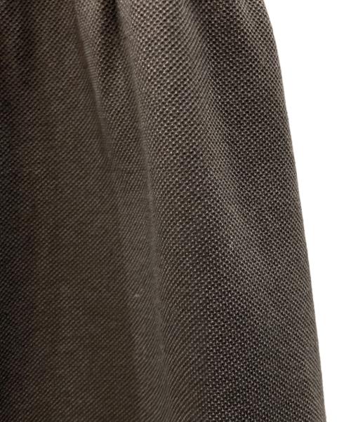 23区（ニジュウサンク）23区 (ニジュウサンク) 【洗える】ライトピケジャージー ティアード ワンピース グレー サイズ:Mの古着・服飾アイテム