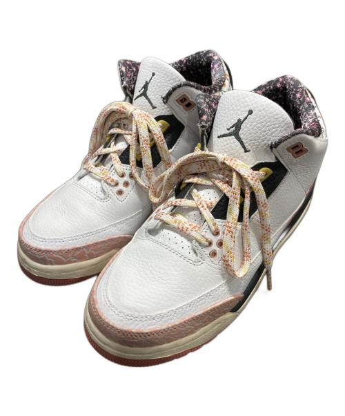 NIKE（ナイキ）NIKE (ナイキ) Air Jordan 3 Retro ホワイト サイズ:24.5㎝の古着・服飾アイテム