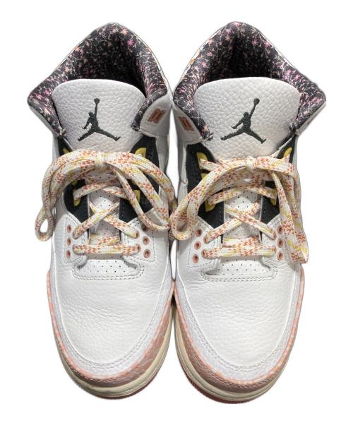 NIKE（ナイキ）NIKE (ナイキ) Air Jordan 3 Retro ホワイト サイズ:24.5㎝の古着・服飾アイテム
