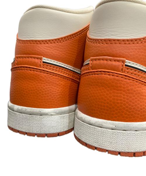 NIKE（ナイキ）NIKE (ナイキ) WMNS Air Jordan 1 Mid SE オレンジ サイズ:23.5㎝の古着・服飾アイテム