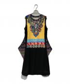 TOKUKO1erVOLトクコプルミエヴォル）の古着「N/S変形ワンピース」｜ブラック