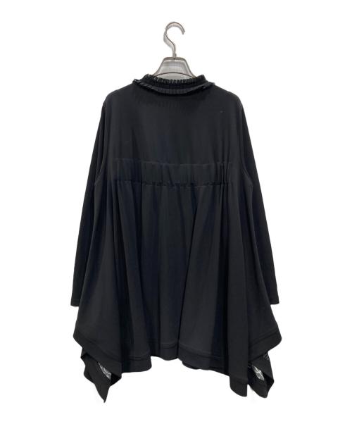 TOKUKO1erVOL（トクコプルミエヴォル）TOKUKO1erVOL (トクコプルミエヴォル) 総柄チュニックブラウス ブラック サイズ:Mの古着・服飾アイテム