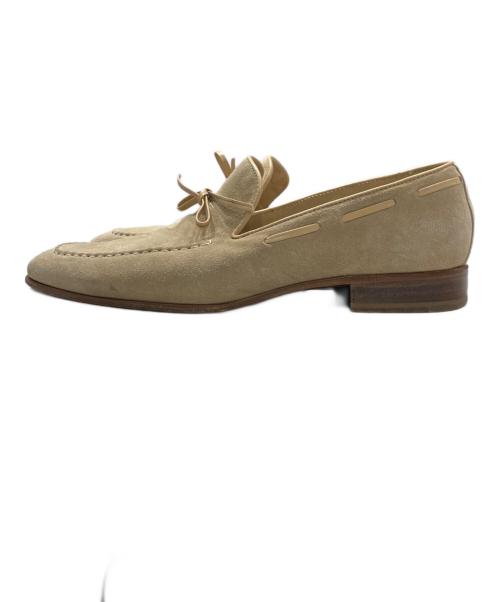 Ferrante（フェランテ）FERRANTE (フェランテ) スウェードシューズ ベージュ サイズ:7の古着・服飾アイテム