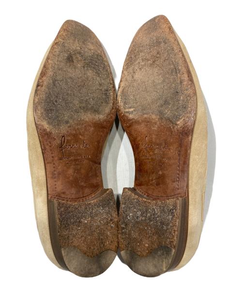 Ferrante（フェランテ）FERRANTE (フェランテ) スウェードシューズ ベージュ サイズ:7の古着・服飾アイテム