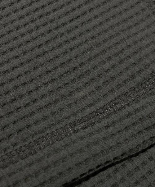 Snow peak（スノーピーク）Snow peak (スノーピーク) ドライワッフルカーディガン グレー サイズ:Mの古着・服飾アイテム