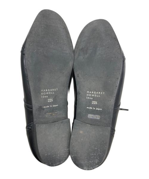 MARGARET HOWELL idea（マーガレット ハウエル アイディア）MARGARET HOWELL idea (マーガレット ハウエル アイディア) ウィングチップシューズ ブラック サイズ:22 1/2の古着・服飾アイテム