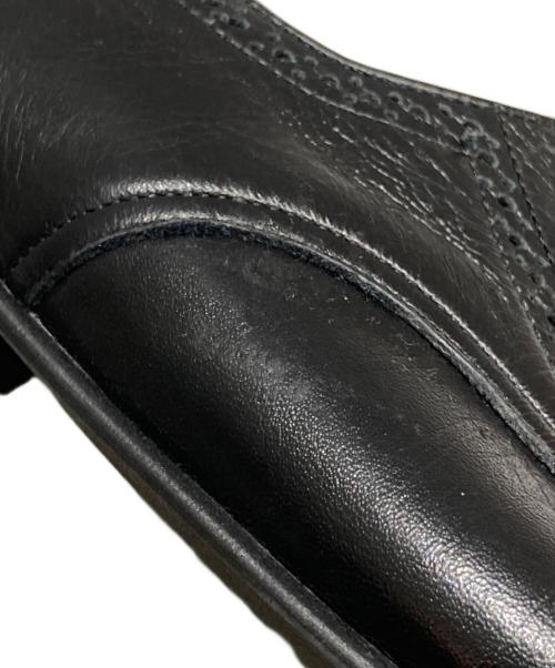 MARGARET HOWELL idea（マーガレット ハウエル アイディア）MARGARET HOWELL idea (マーガレット ハウエル アイディア) ウィングチップシューズ ブラック サイズ:22 1/2の古着・服飾アイテム